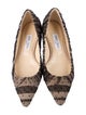 Jimmy Choo Mesh Printed Flats