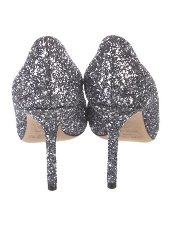 Jimmy Choo Glitter Glitter Accents Pumps