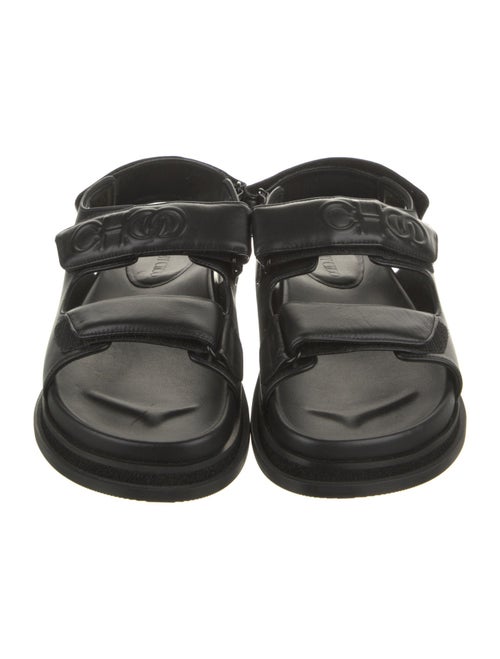 Jimmy Choo Leather Slingback Sandals