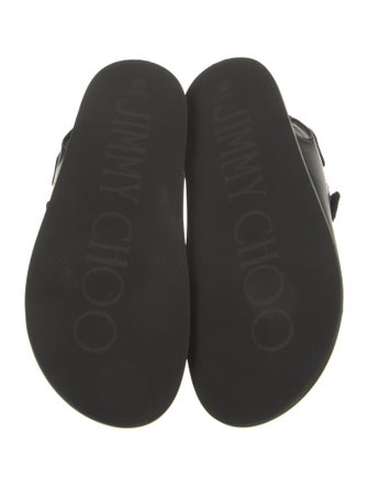 Jimmy Choo Leather Slingback Sandals