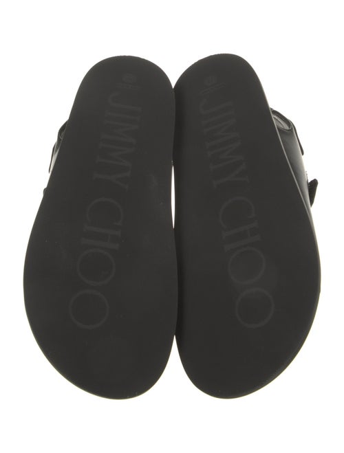 Jimmy Choo Leather Slingback Sandals