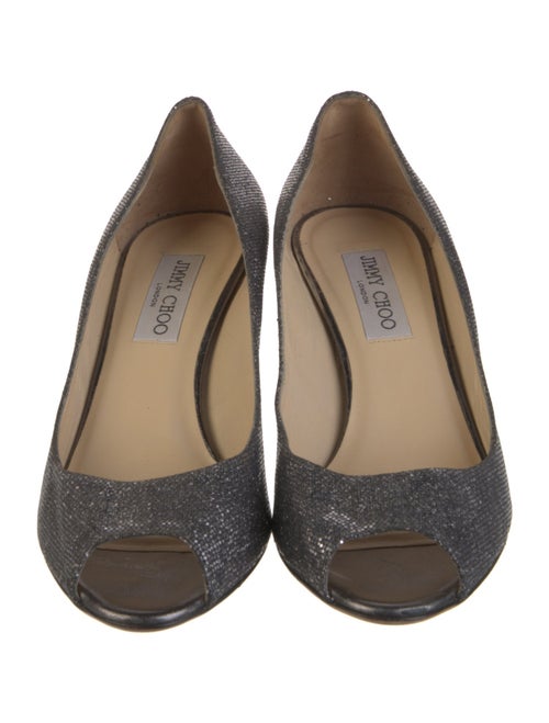 Jimmy Choo Glitter Pumps