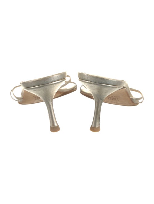 Jimmy Choo Leather Slides