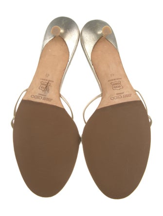 Jimmy Choo Leather Slides