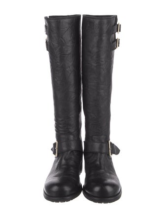 Jimmy Choo Leather Riding Boots