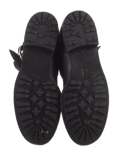 Jimmy Choo Leather Riding Boots