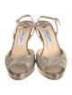 Jimmy Choo Glitter Slingback Pumps