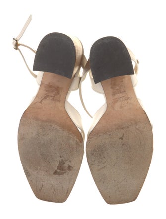 Jimmy Choo Leather Slingback Sandals