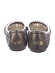Jimmy Choo Leather Lasercut Accents Ballet Flats