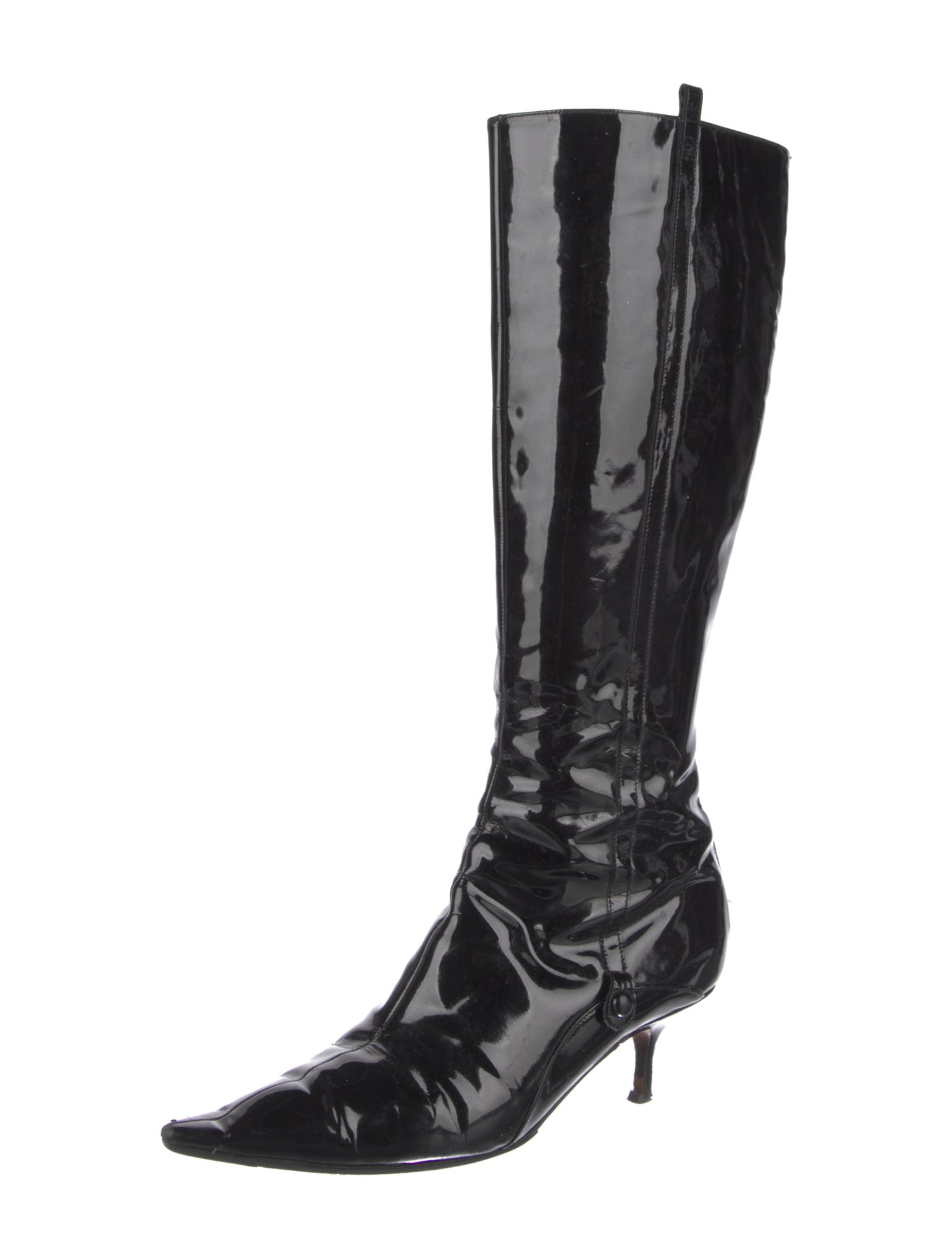Jimmy Choo Patent Leather Boots