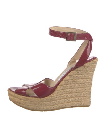 Jimmy Choo Patent Leather Espadrilles