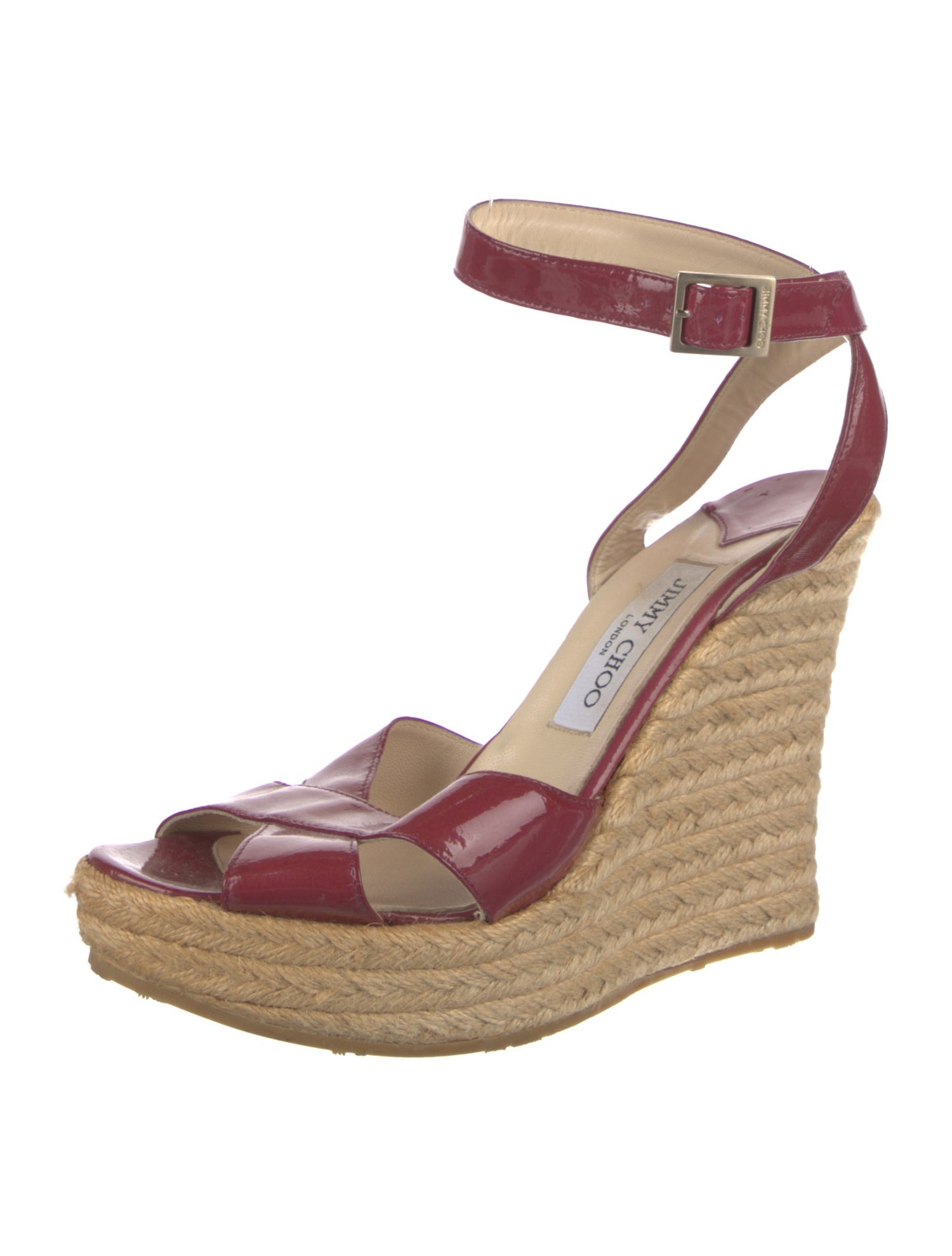Jimmy Choo Patent Leather Espadrilles