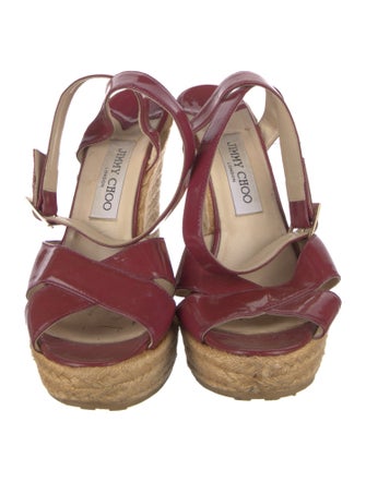 Jimmy Choo Patent Leather Espadrilles