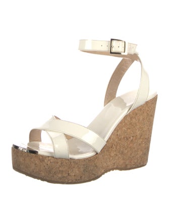 Jimmy Choo Patent Leather Sandals