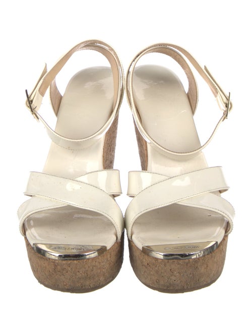 Jimmy Choo Patent Leather Sandals