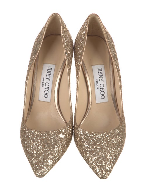 Jimmy Choo Glitter Pumps
