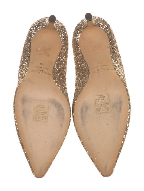 Jimmy Choo Glitter Pumps
