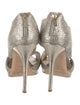 Jimmy Choo Glitter Slingback Sandals