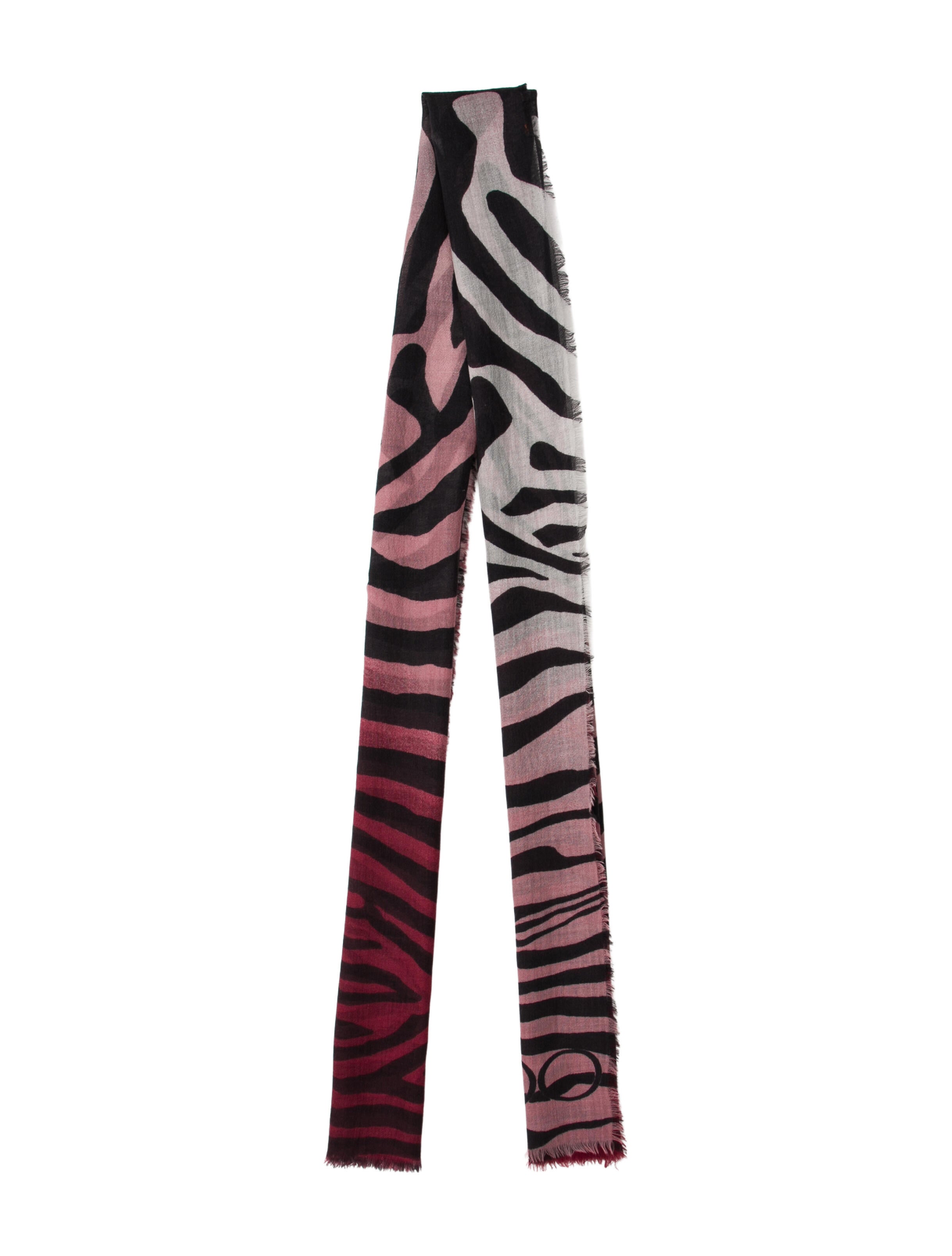 Jimmy Choo Animal Print Scarf