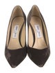 Jimmy Choo Velvet Pumps