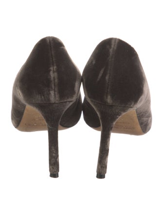 Jimmy Choo Velvet Pumps