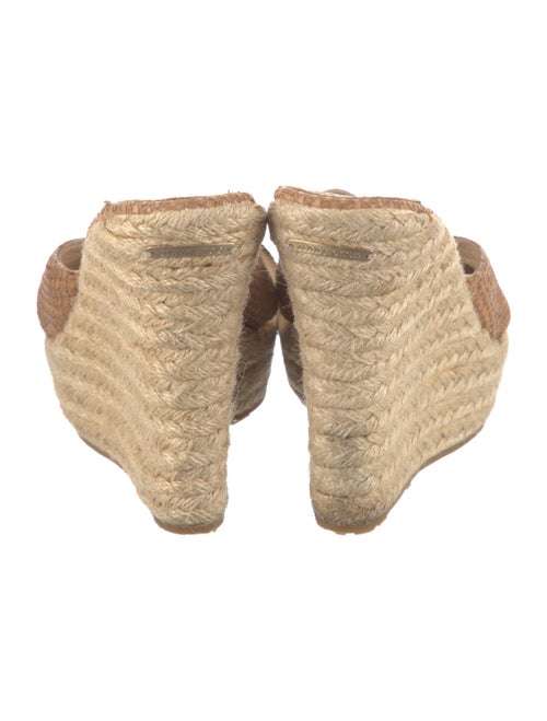 Jimmy Choo Leather Espadrilles