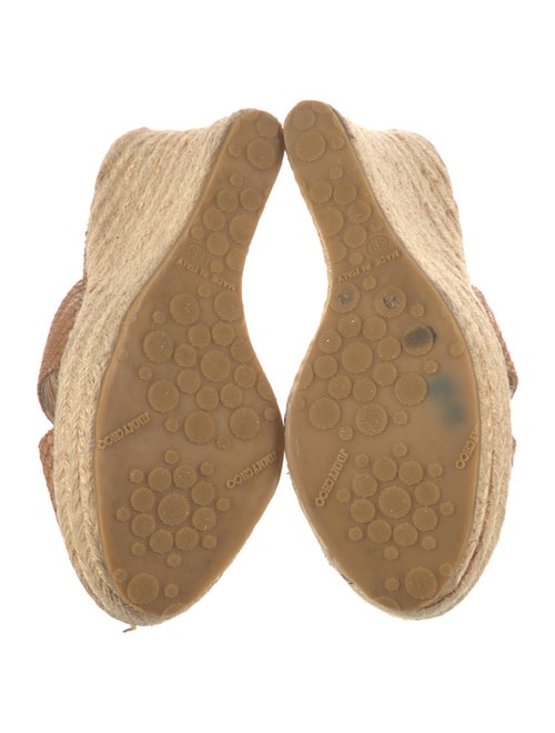 Jimmy Choo Leather Espadrilles