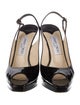 Jimmy Choo Patent Leather Slingback Pumps