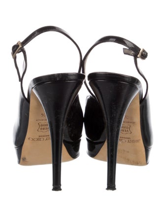 Jimmy Choo Patent Leather Slingback Pumps