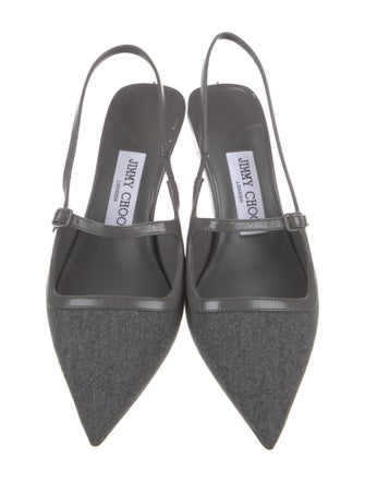 Jimmy Choo Patent Leather Slingback Pumps