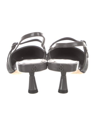 Jimmy Choo Patent Leather Slingback Pumps