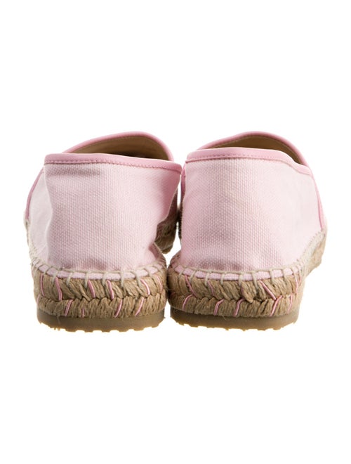 Jimmy Choo Canvas Embroidered Accent Espadrilles