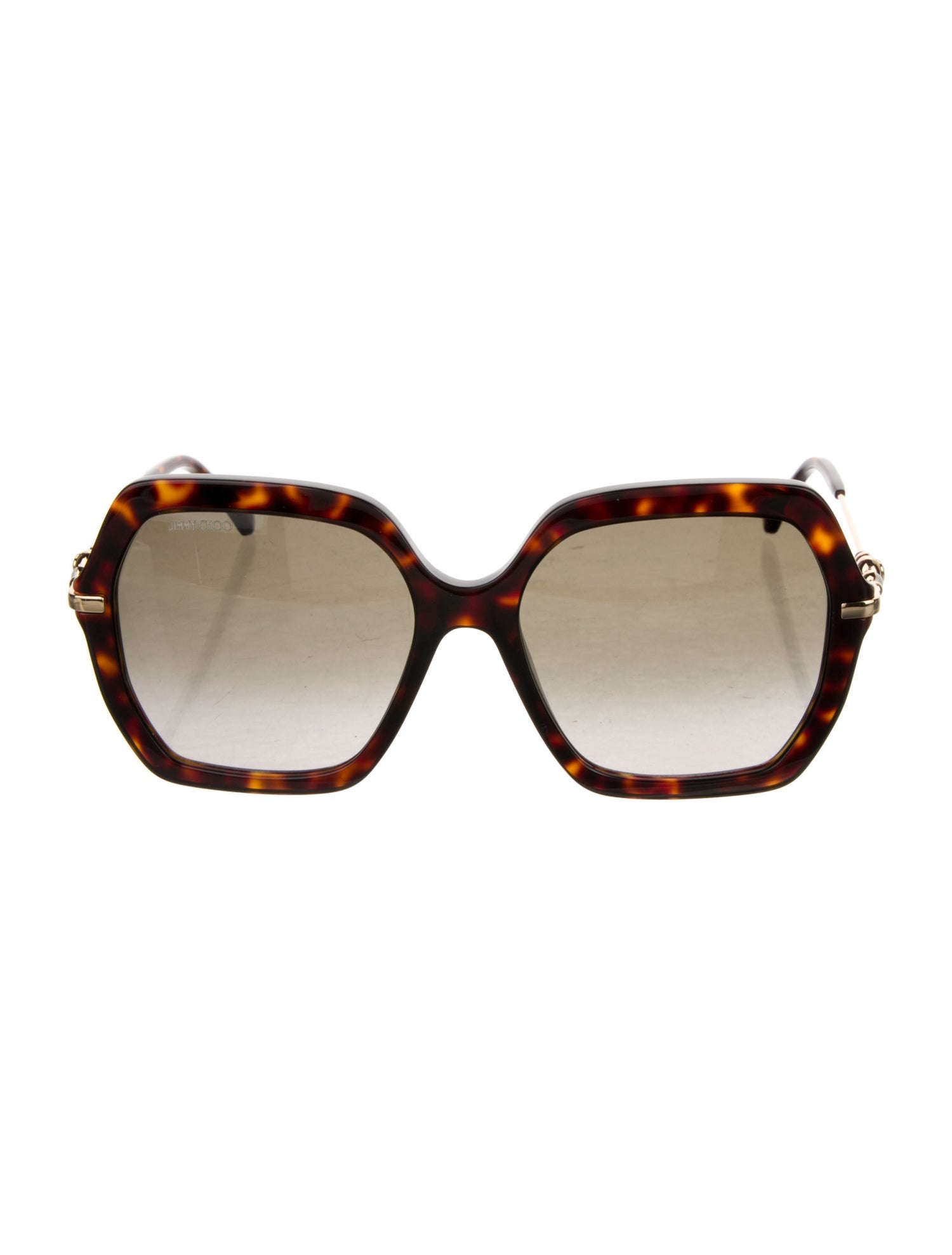 Jimmy Choo Oversize Gradient Sunglasses