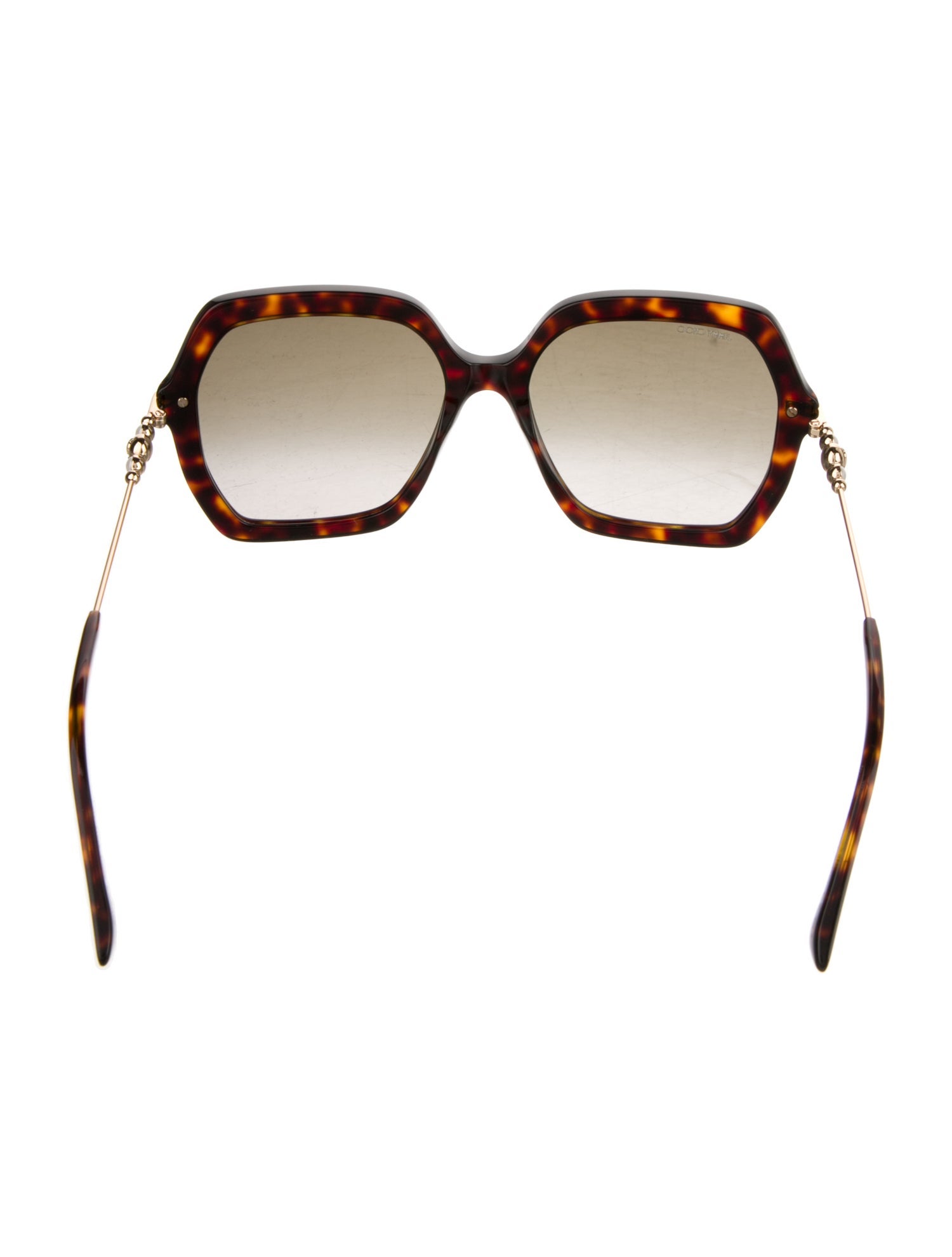 Jimmy Choo Oversize Gradient Sunglasses