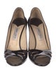 Jimmy Choo Patent Leather Printed Pumps