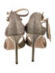 Jimmy Choo Glitter Glitter Accents Sandals