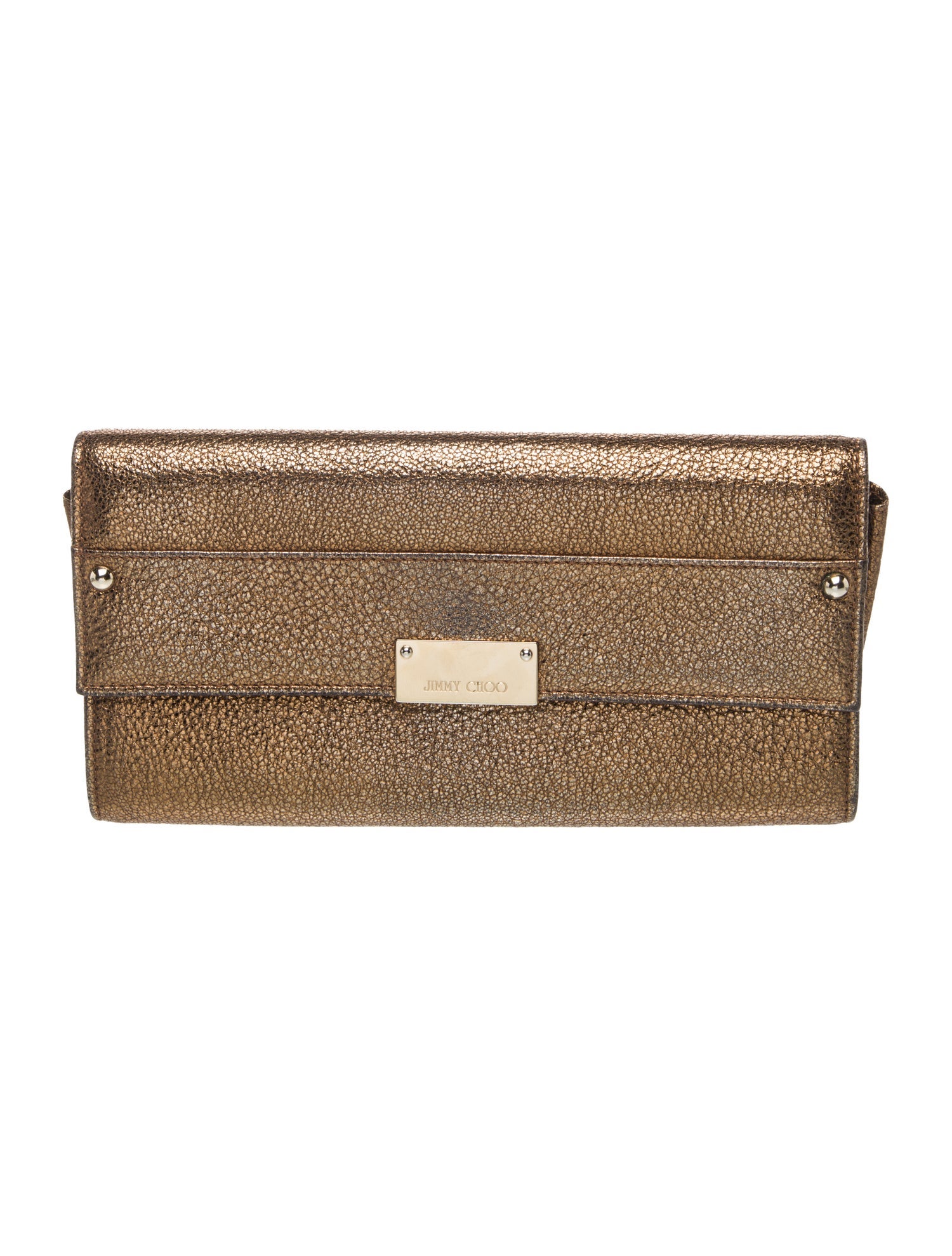 Jimmy Choo Leather Clutch