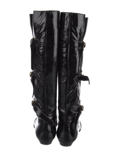Jimmy Choo Patent Leather Riding Boots