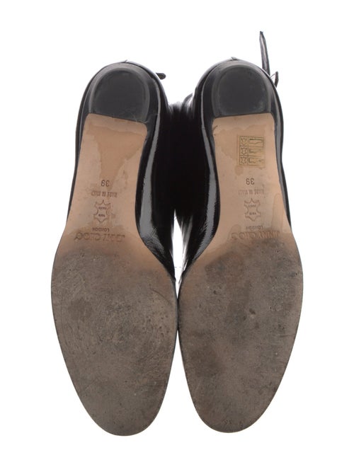 Jimmy Choo Patent Leather Riding Boots