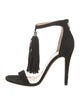 Jimmy Choo Suede Tassel Accents Sandals