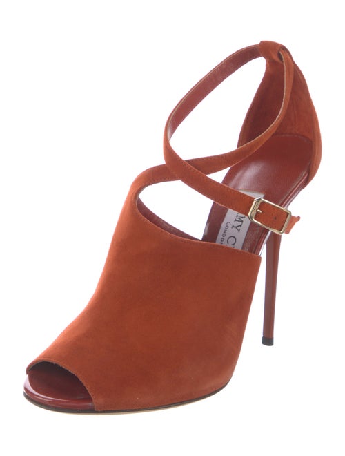 Jimmy Choo Suede Slingback Sandals