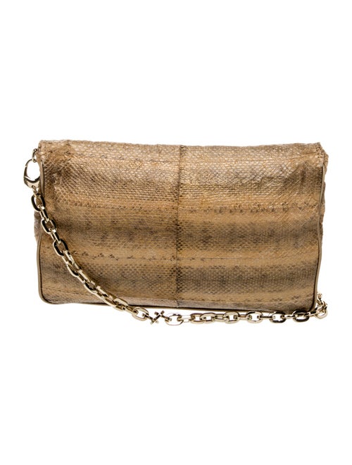 Jimmy Choo Snakeskin Shoulder Bag