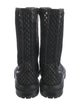 Jimmy Choo Mesh Mesh Accents Combat Boots