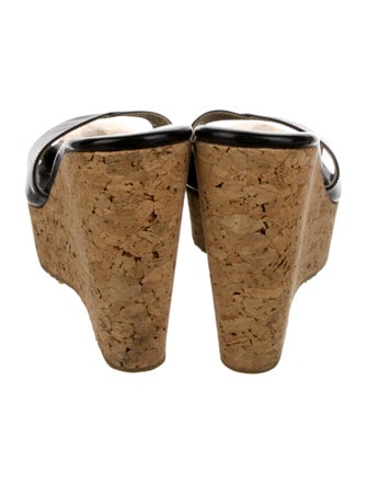 Jimmy Choo Patent Leather Slides