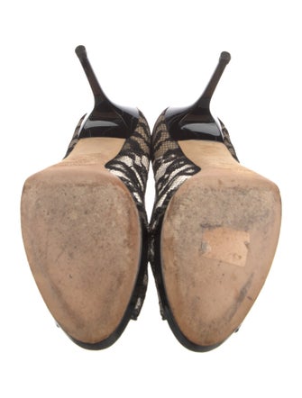 Jimmy Choo Lace Printed Pumps