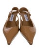 Jimmy Choo Patent Leather Slingback Pumps