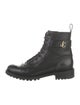 Jimmy Choo Leather Combat Boots