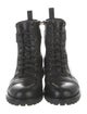 Jimmy Choo Leather Combat Boots