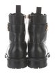 Jimmy Choo Leather Combat Boots
