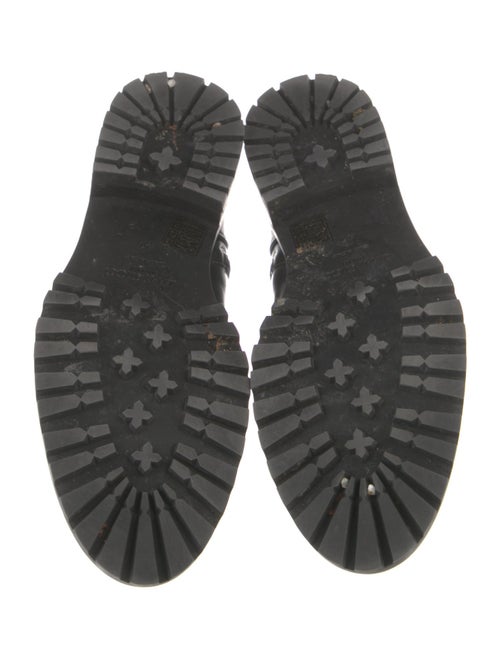 Jimmy Choo Leather Combat Boots